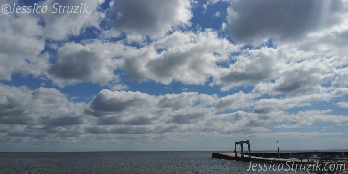 Cloud Photos at the Menominee Marina in Menominee, MI